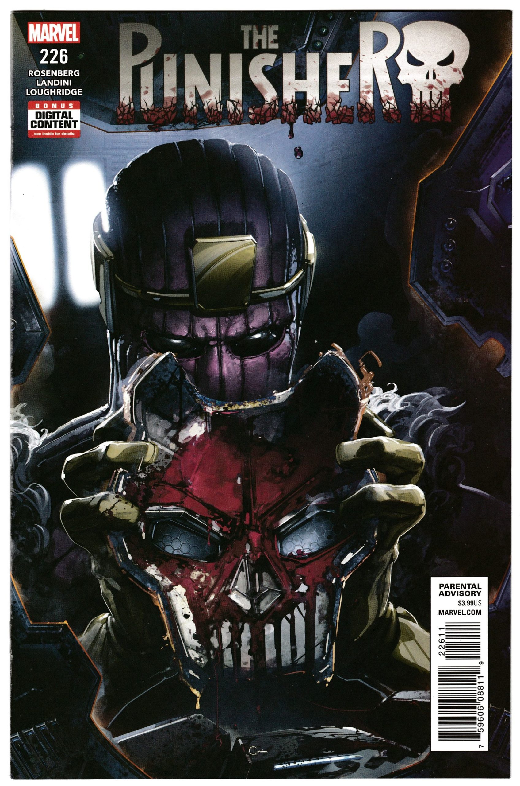 The Punisher #226 2018 NM Marvel Comics 1st Print  P01 