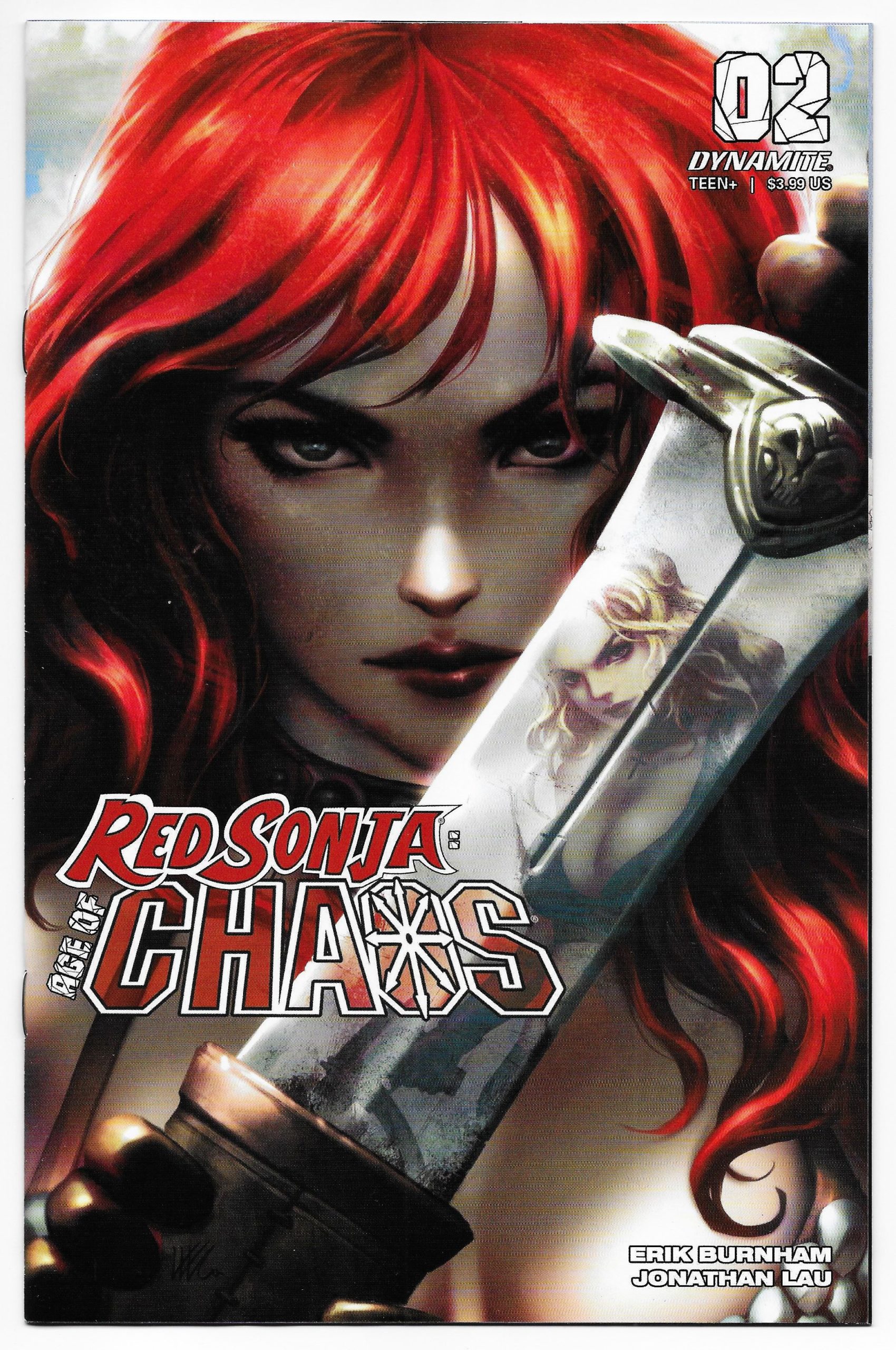 Red Sonja Age of Chaos #1 1:10 Variant VF/NM 2020 Dynamite 