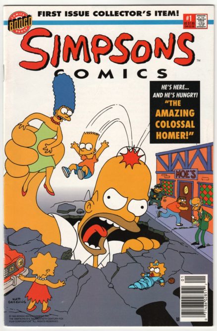 FN Simpsons Comics #2 Bongo Comics 1994 Comic Book