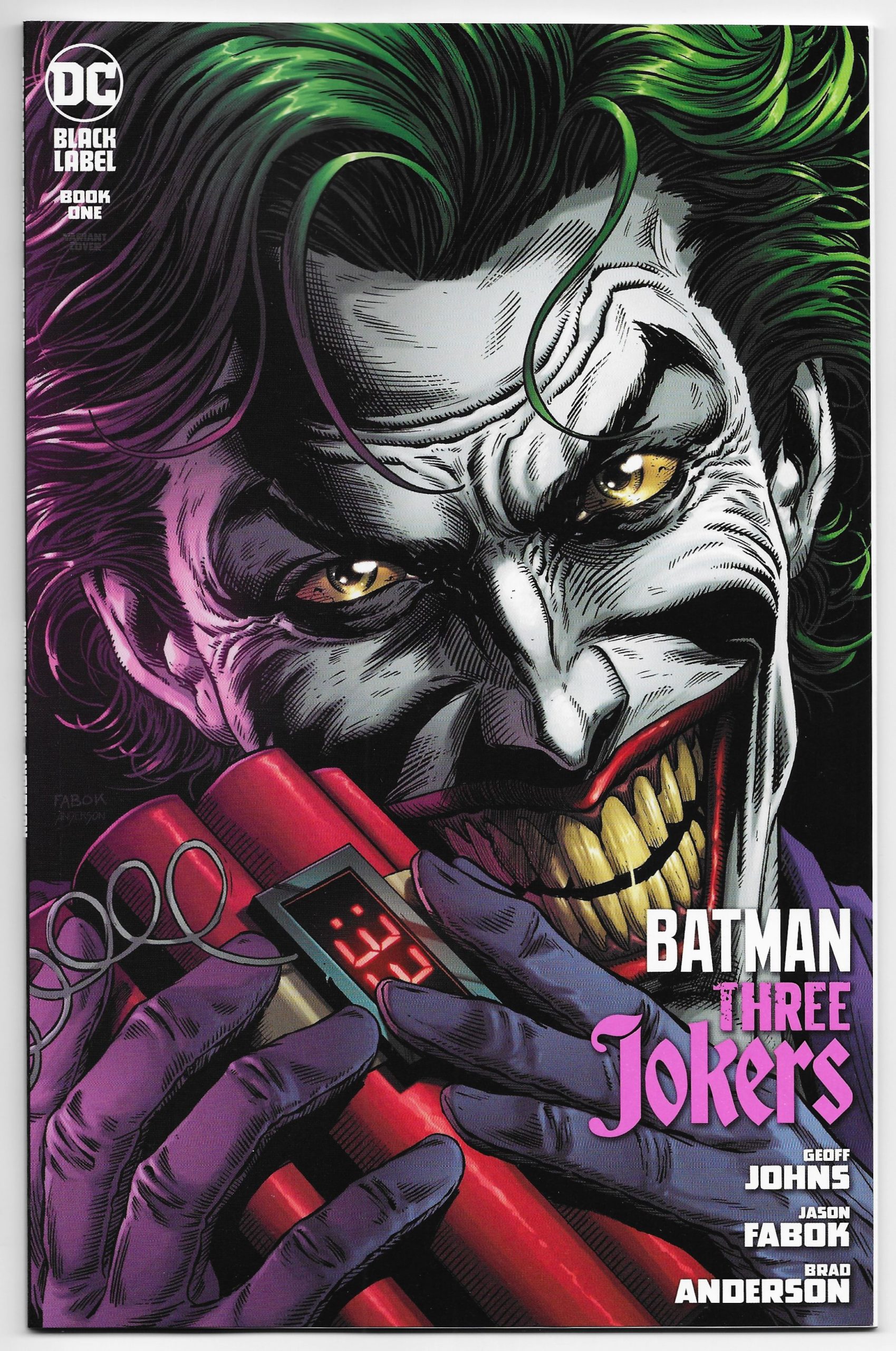 Batman Three Jokers #1 Premium Variant C | Dynamite Joker (DC, 2020) VF/NM  – Imagine That! Comics