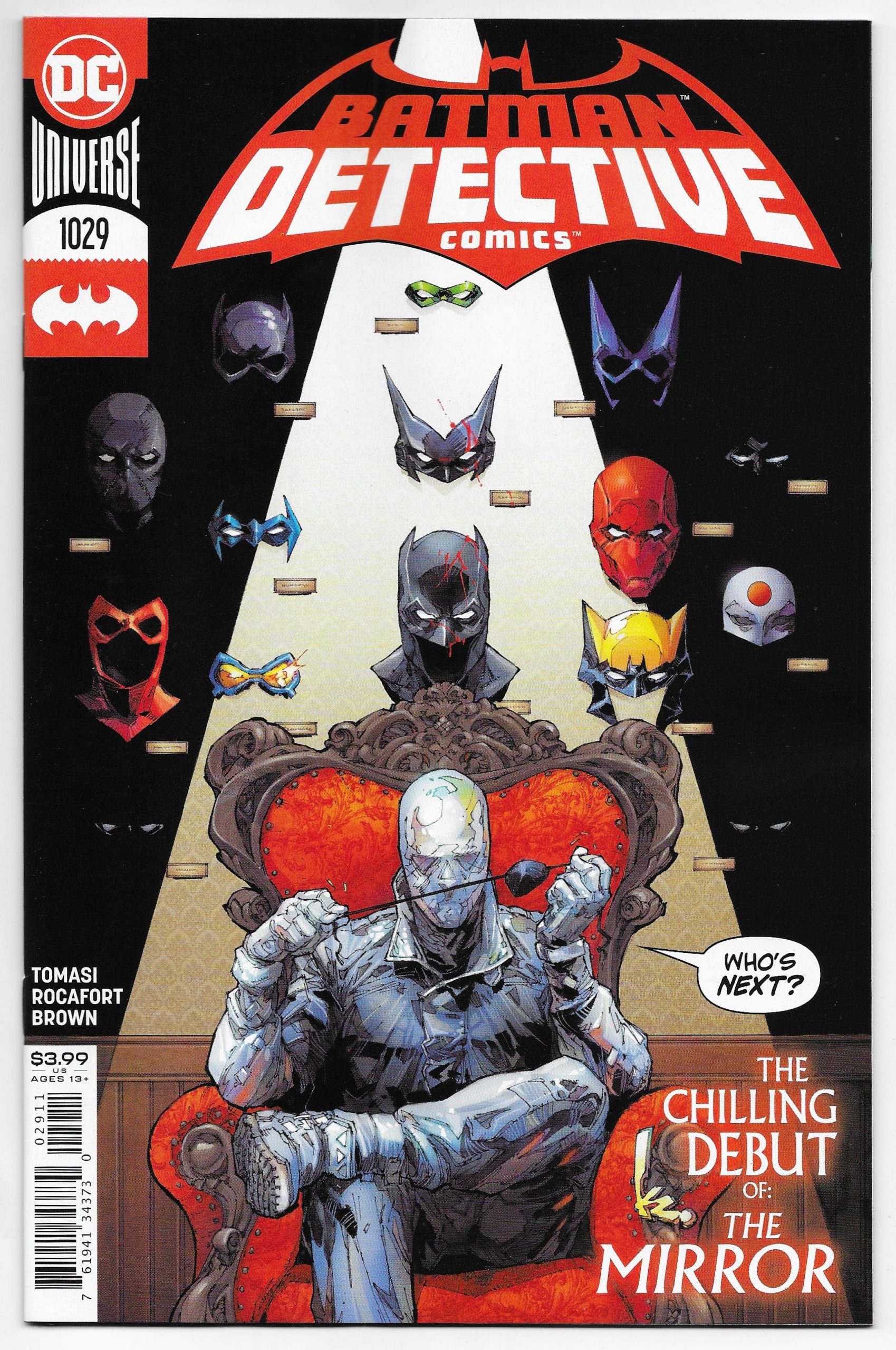 DC Comics Rocafort main cover 1st Mirror App 10/27 2020 Detective Comics #1029 