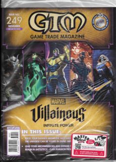 GTM Game Trade Magazine #187 Sept 2015 sealed with Pathfinder promo card 