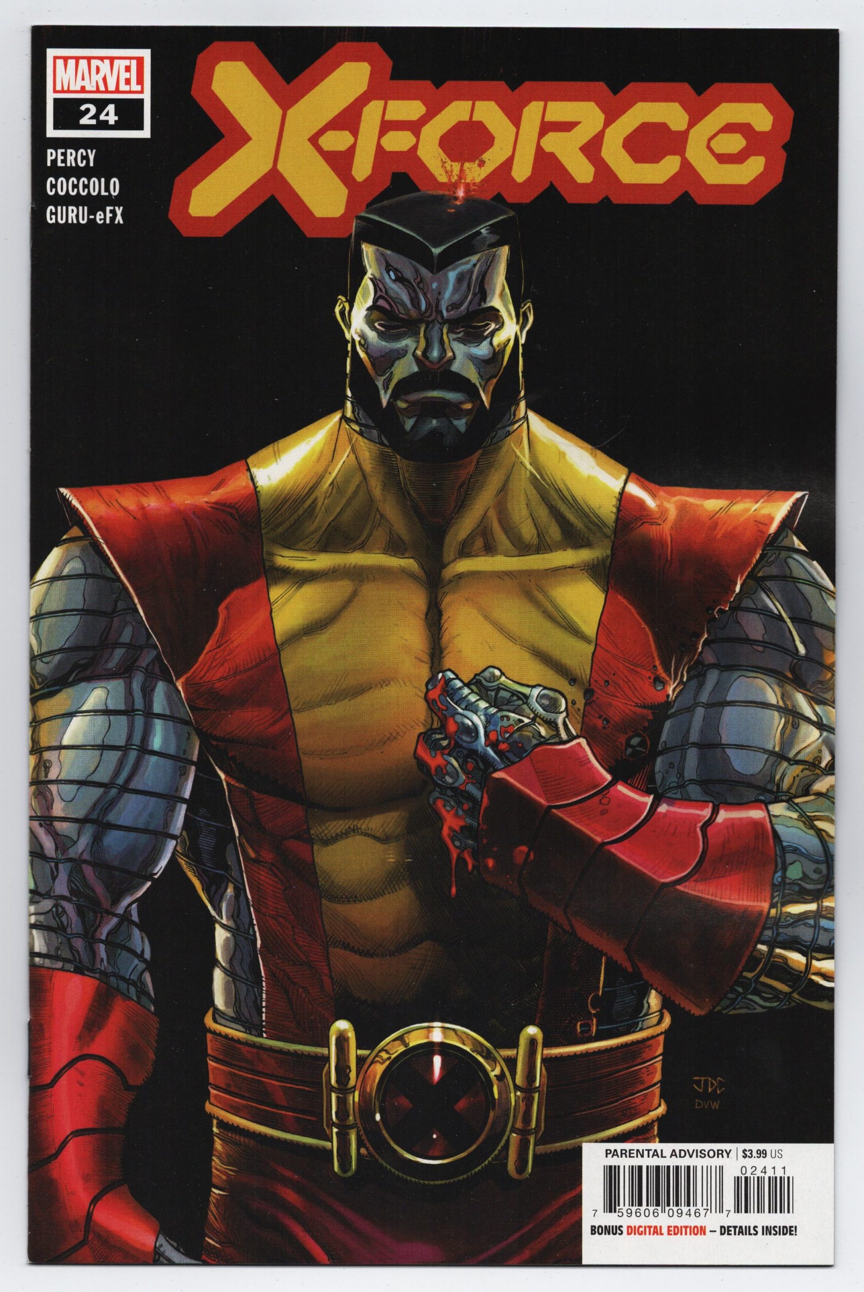 X-FORCE 24 JUSKO MARVEL MASTERPIECES VARIANT NM 10/13 2021 