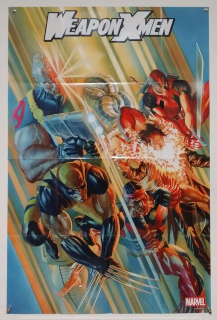 Weapon X-Men #1 Alex Ross Marvel 2024 Folded Promo Poster 24x36 New [FP677]