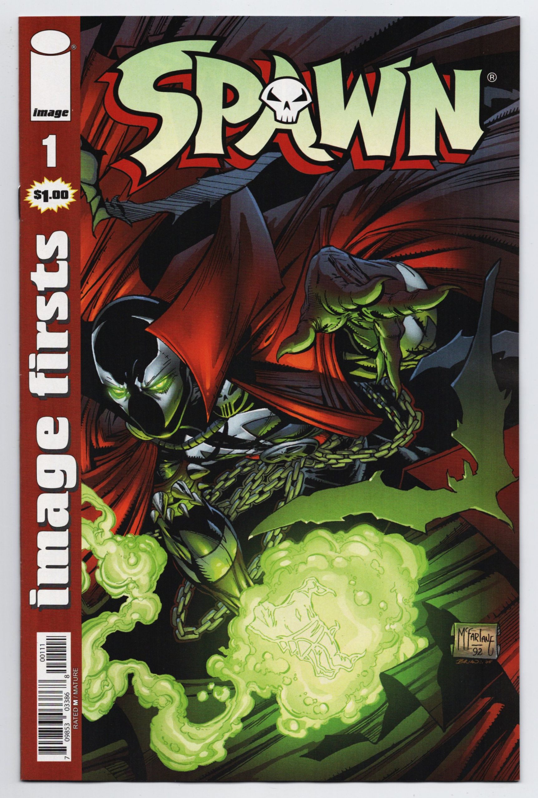 VF/NM Spawn #74-1st print 300 copies available!