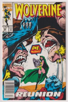 Wolverine #62 Sabretooth (Marvel, 1992) FN