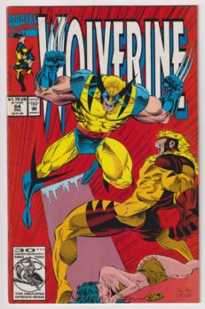 Wolverine #64 Sabretooth | Jubilee (Marvel, 1992) FN