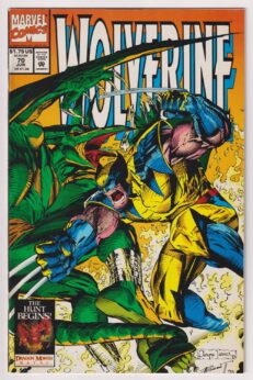 Wolverine #70 Rogue | Jubilee | Savage Land (Marvel, 1993) FN/VF