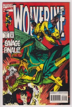 Wolverine #71 Rogue | Jubilee | Savage Land (Marvel, 1993) VF