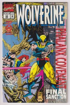 Wolverine #85 Foil Prism Cvr | Phalanx Covenant (Marvel, 1994) VF