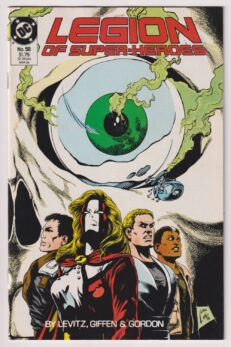 Legion Of Super-Heroes #58 (DC, 1989) FN
