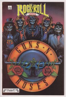 Rock N Roll Comics Guns N Roses #1 1st Printing (Revolutionary, 1989) VG/FN