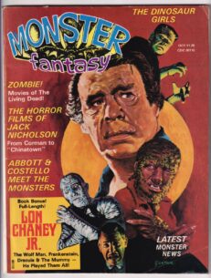 Monster Fantasy #4 Jack Nicholson | Abbott & Costello (Mayfair, October 1975)