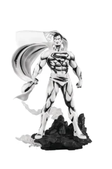 SDCC 2024 DC Heroes Superman B&W PX PVC 1/8 Statue Limited to 1000 - New!