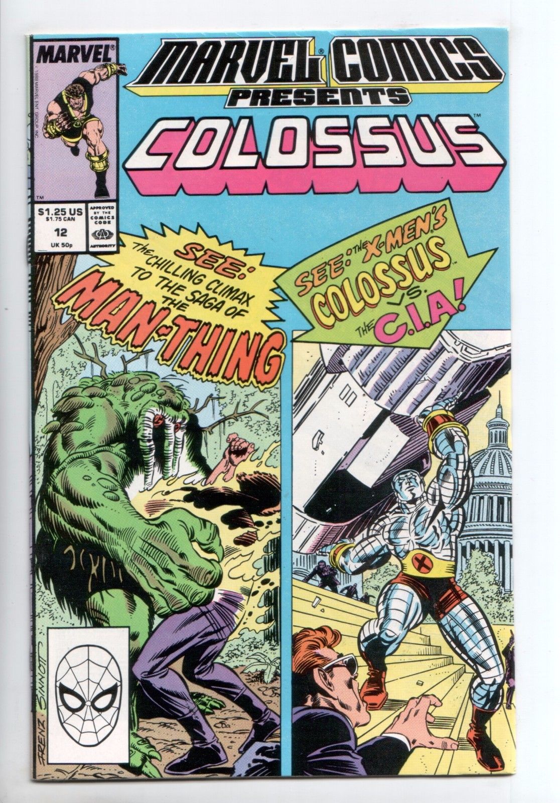 Colossus Marvel Comics Presents # 13 USA, 1989 