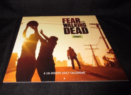 Fear The Walking Dead TV Series 16 Month 2017 Wall Calendar NEW SEALED 